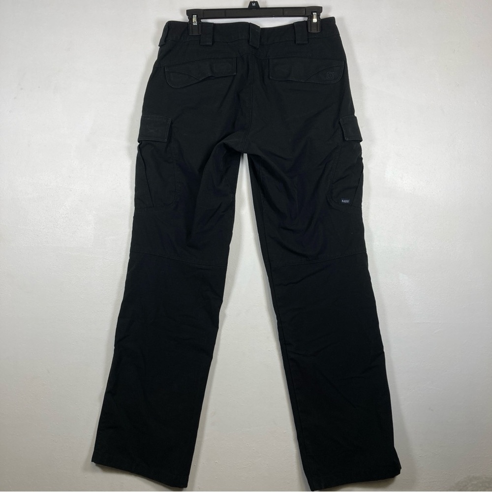 5.11 Tactical Series Cargo Pants Women's Black Utility Straight Size 8 Hiking - Picture 2 of 16
